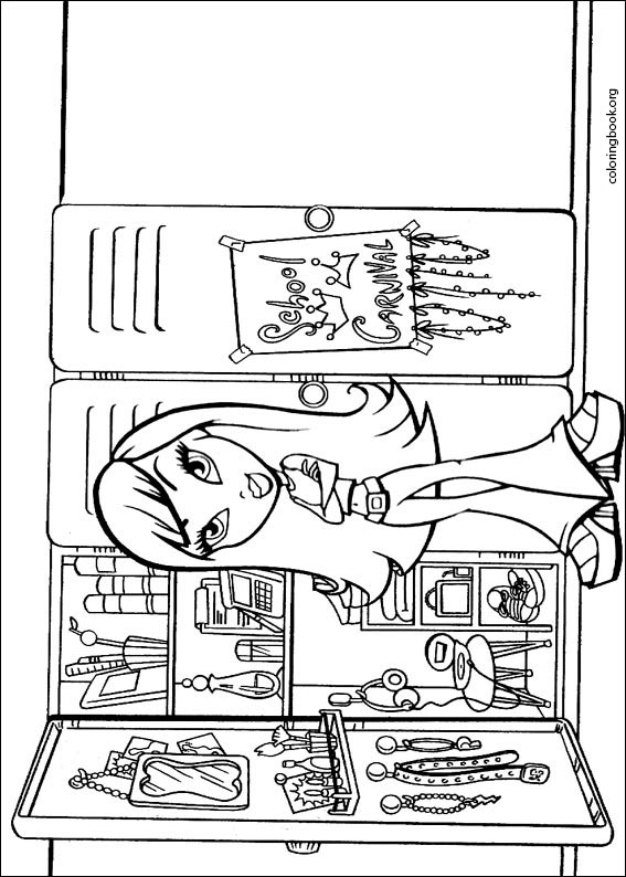 Bratz coloring page (031)