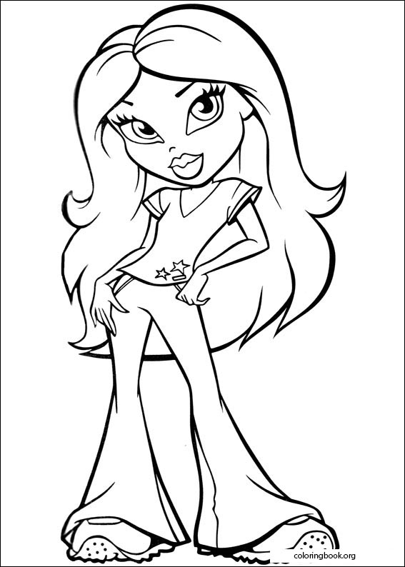 10++ Nice Bratz Coloring Pages