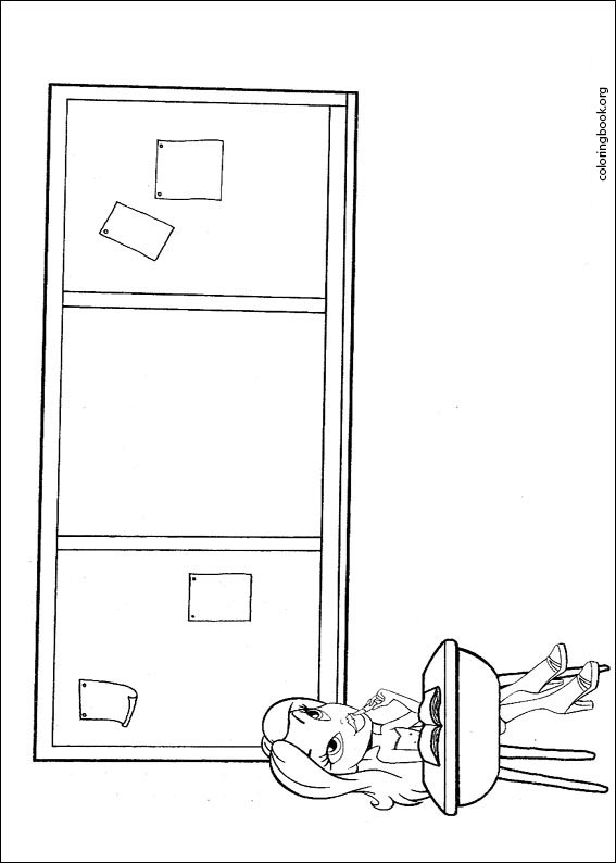 Bratz coloring page (070)