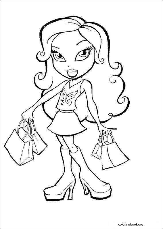 Bratz coloring page (071)