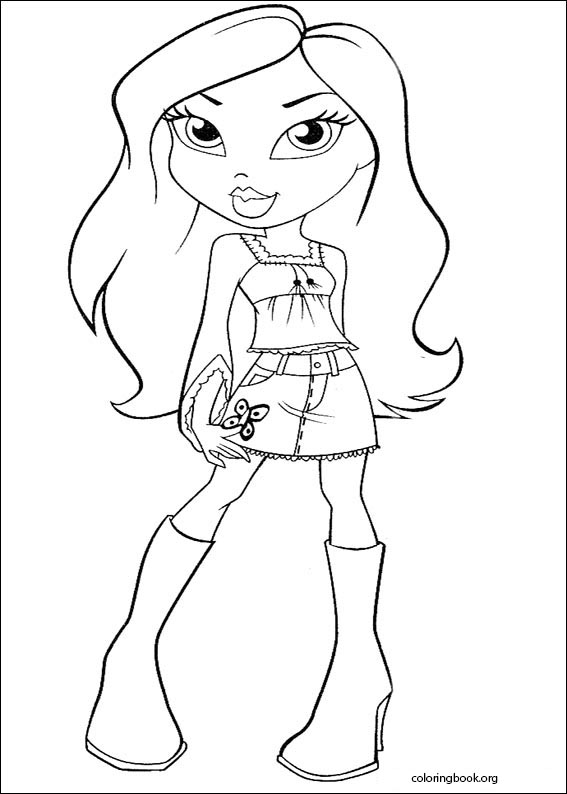 Bratz coloring page (073) @