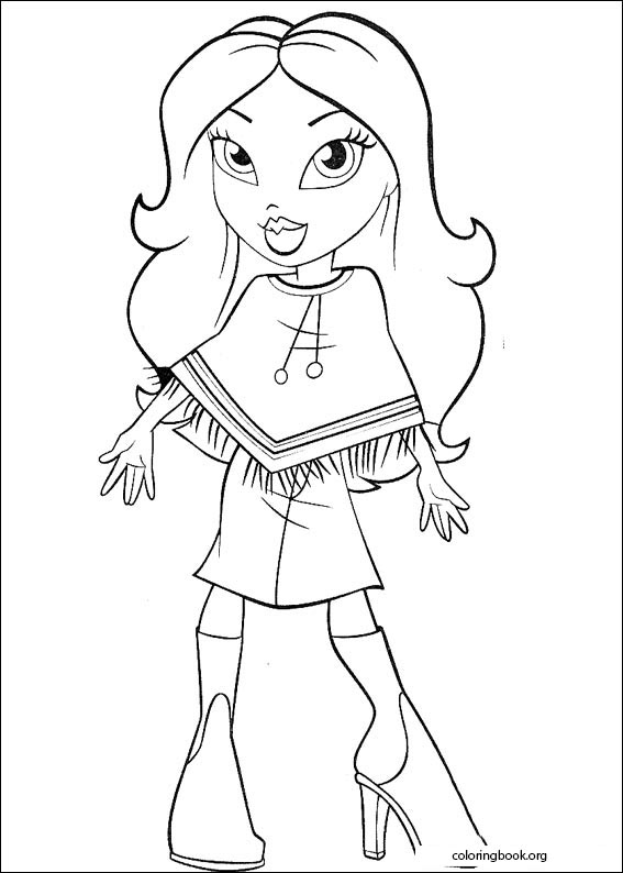 Bratz coloring page (074)