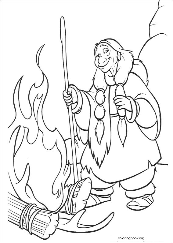 Brother Bear coloring page (002)