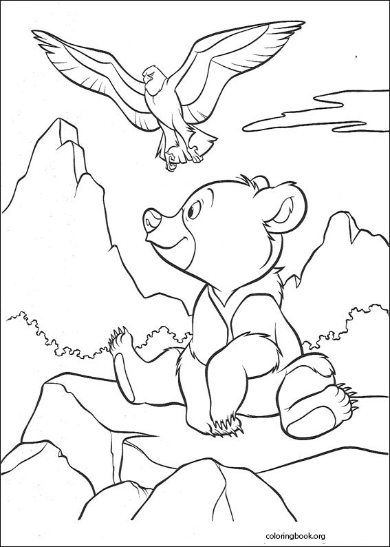 Brother Bear coloring page (004)