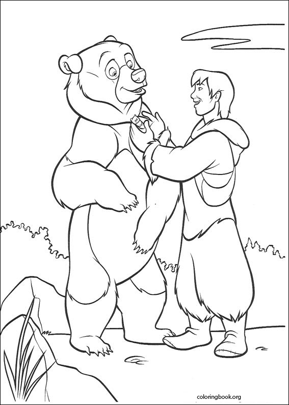 Brother Bear coloring page (005)