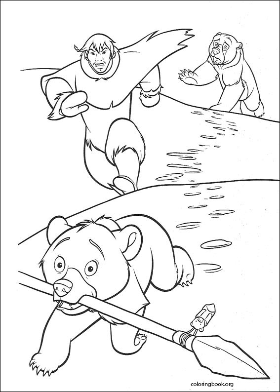 Brother Bear coloring page (013)