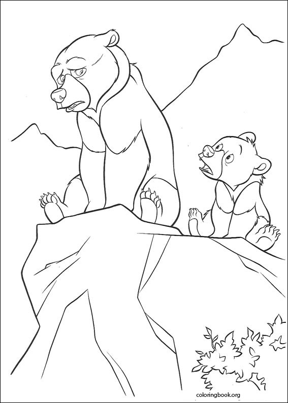 Brother Bear coloring page (016)