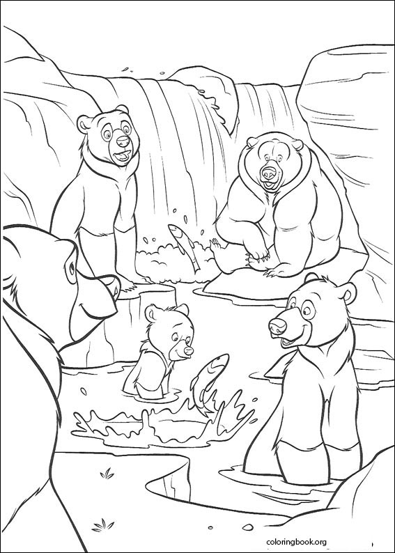 Brother Bear coloring page (020)