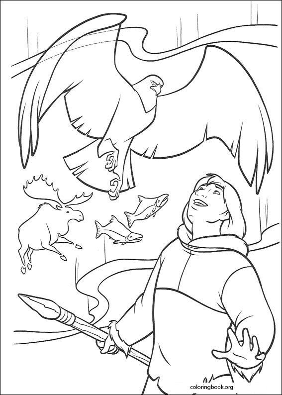 Brother Bear coloring page (023)