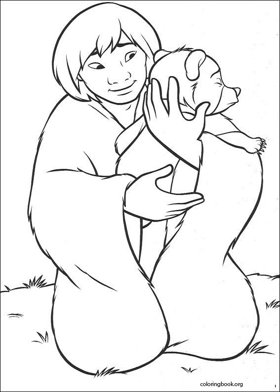 Brother Bear coloring page (046)