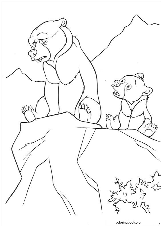Brother Bear coloring page (053)