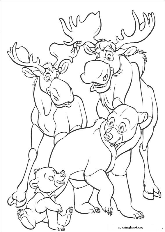 Brother Bear coloring page (065)