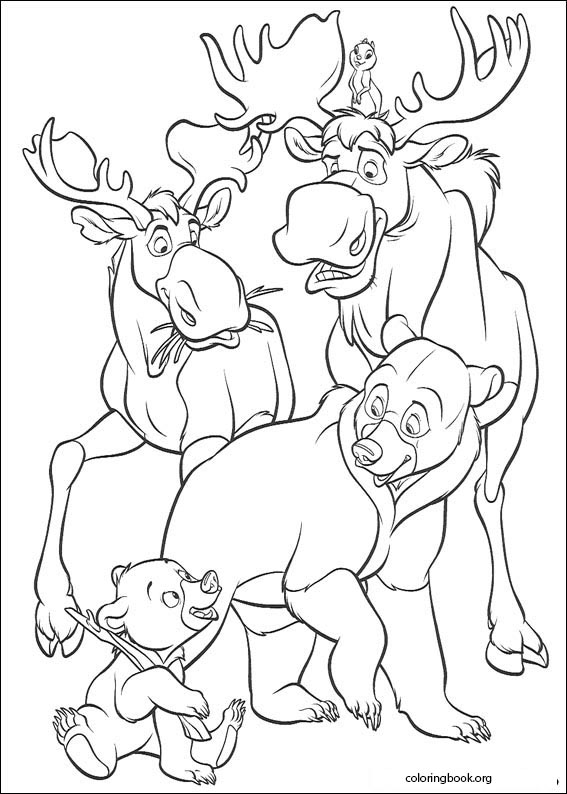 Brother Bear coloring page (066)