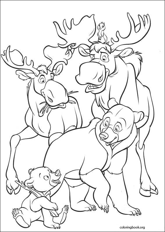 Brother Bear coloring page (084)