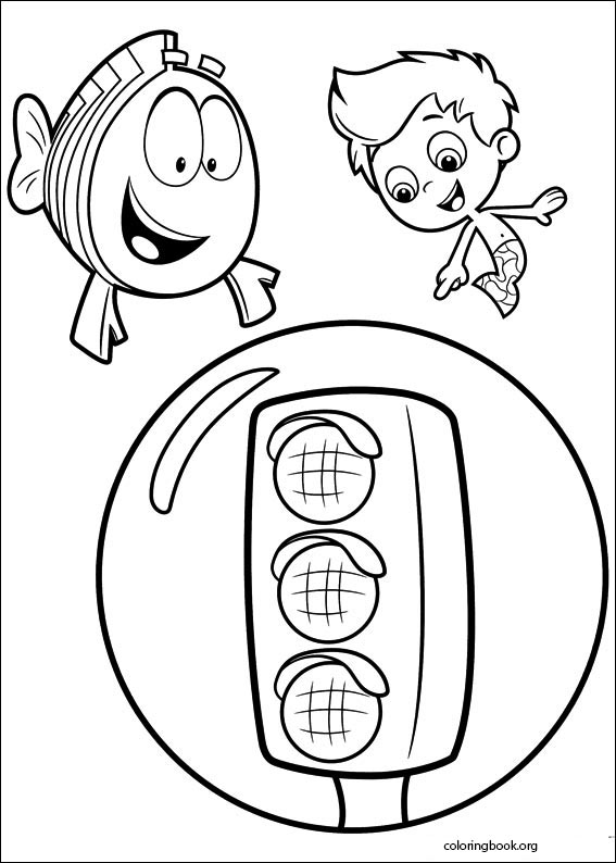 Bubble Guppies coloring page (013)