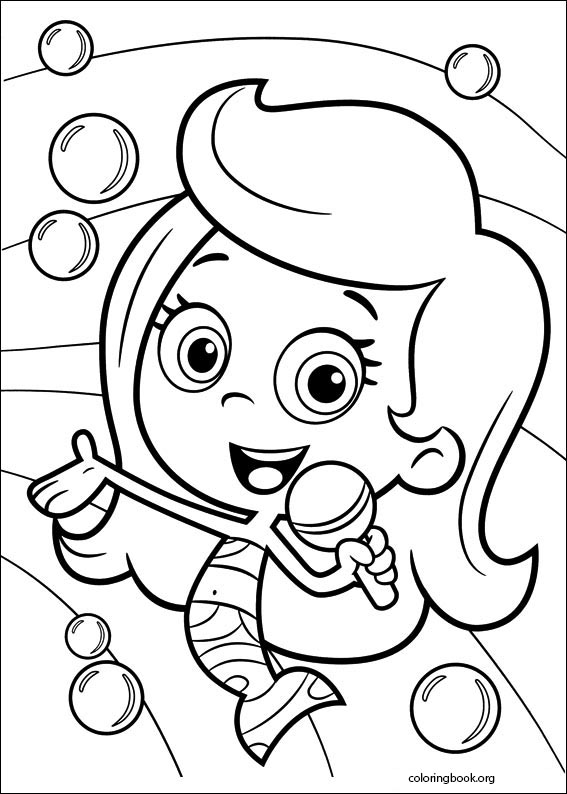 Bubble Guppies coloring page (036)