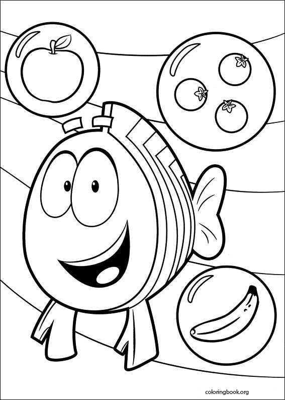 Bubble Guppies coloring page (042)