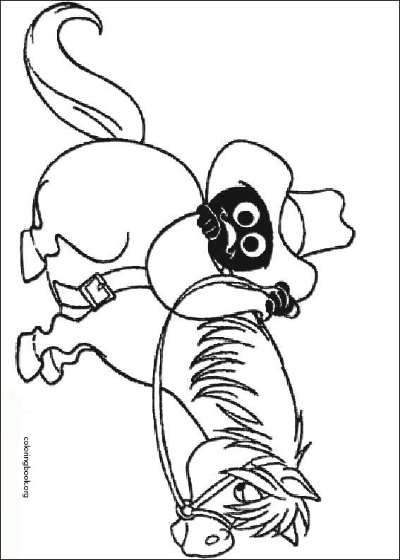 Calimero coloring page (001)