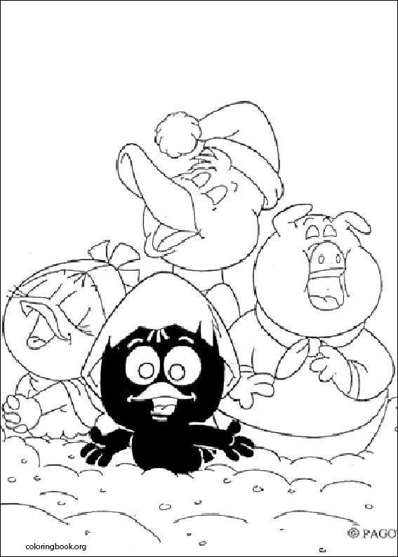 Calimero coloring page (007)
