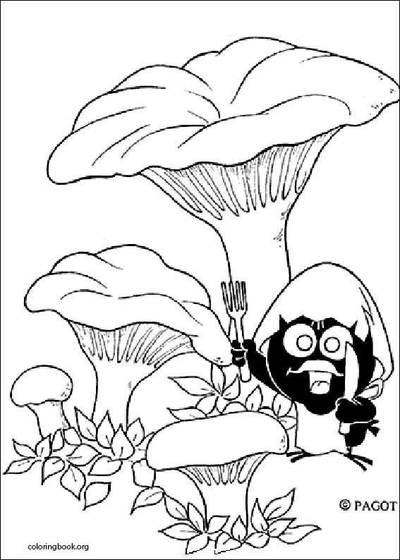 Calimero coloring page (010)