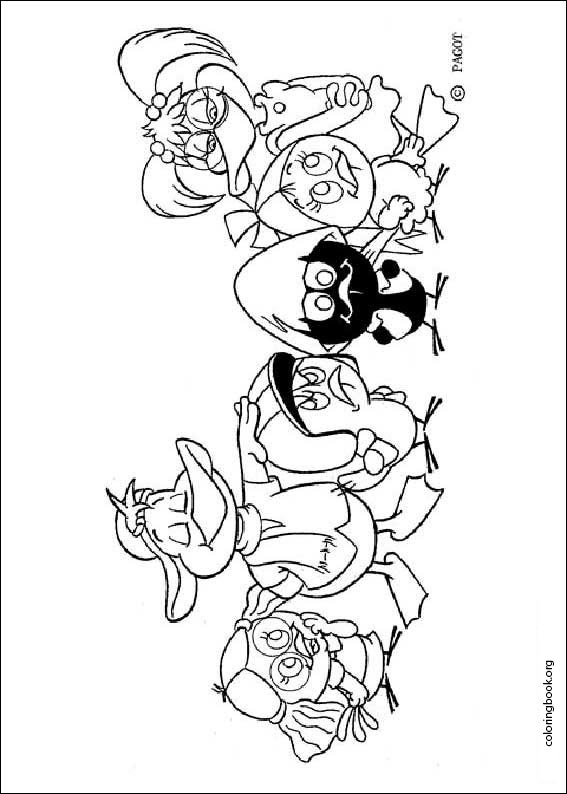 Calimero coloring page (017)