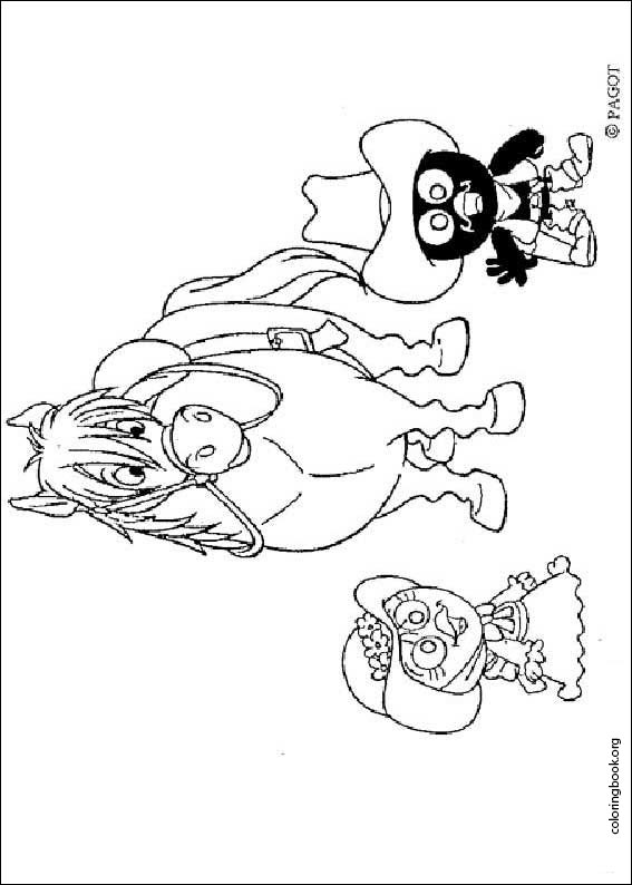 Calimero coloring page (019)