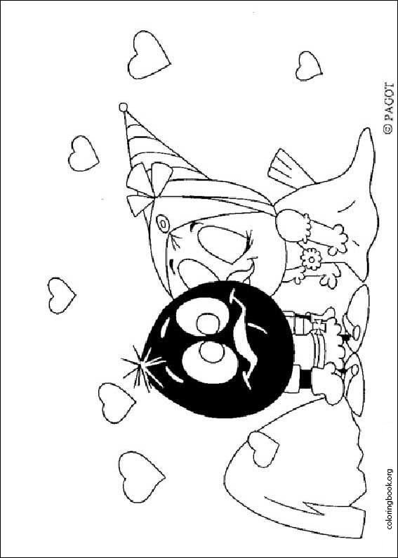 Calimero coloring page (020)