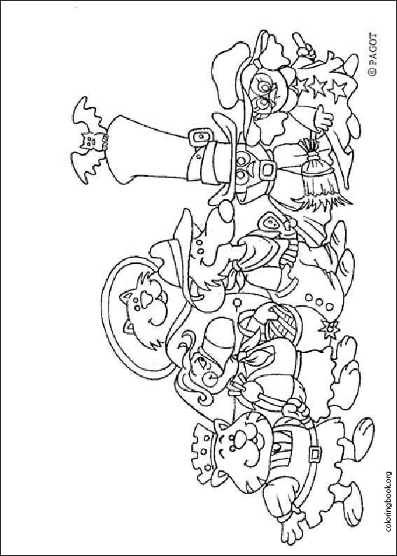 Calimero coloring page (021)