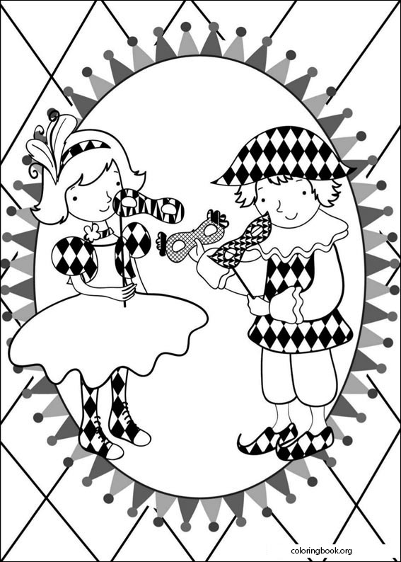 Carnival coloring page (007)