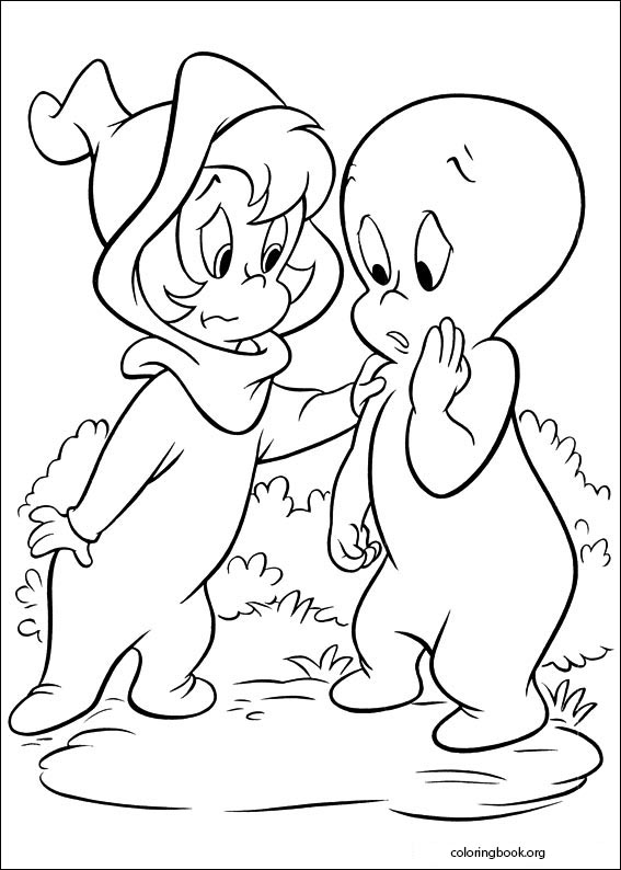 Casper coloring page (015)