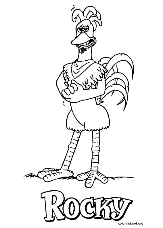 Chicken Run coloring page (001)