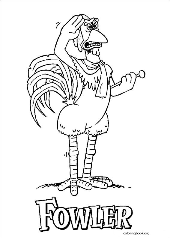 Chicken Run coloring page (007)