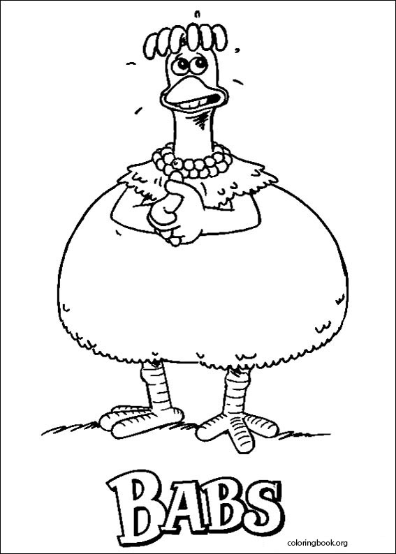 Chicken Run coloring page (009)