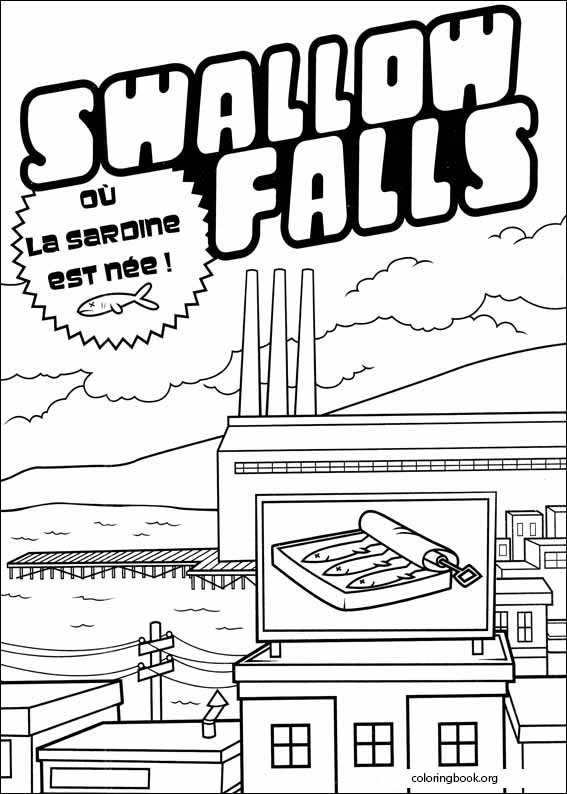 Cloudy With A Chance Of Meatballs coloring page (002)