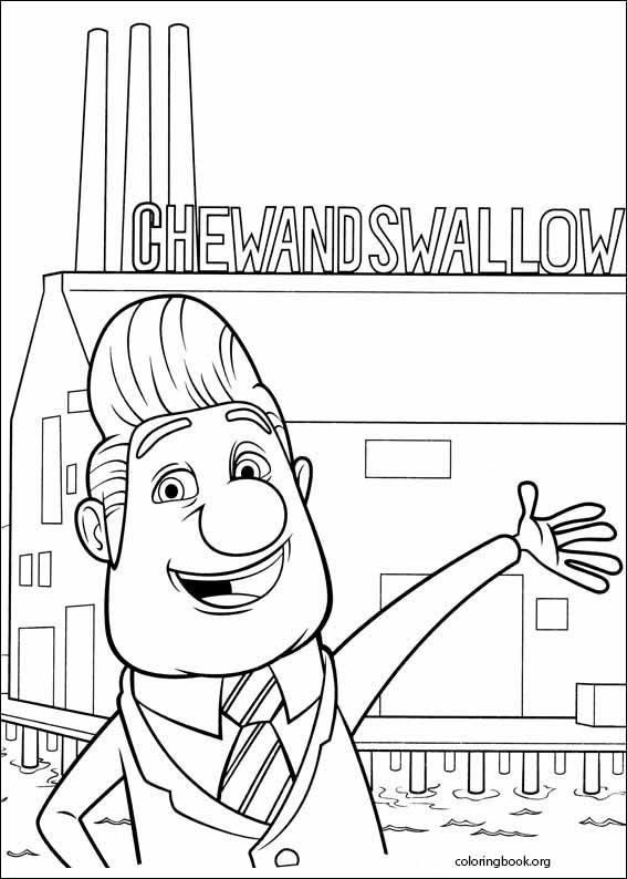 Cloudy With A Chance Of Meatballs coloring page (005)