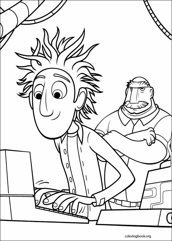 Cloudy With A Chance Of Meatballs coloring page (008)