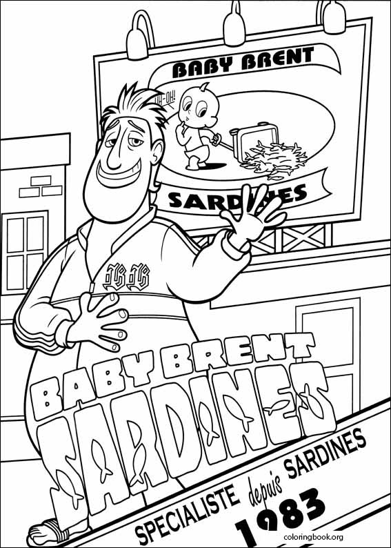 Cloudy With A Chance Of Meatballs coloring page (011)
