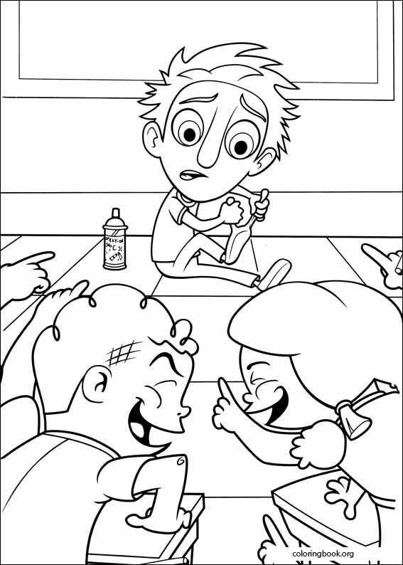 Cloudy With A Chance Of Meatballs coloring page (013)