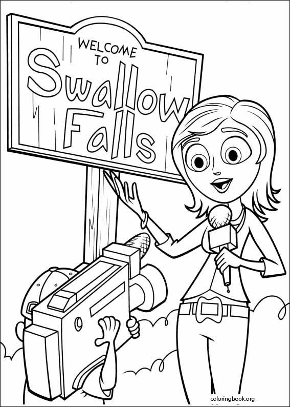 Cloudy With A Chance Of Meatballs coloring page (016)