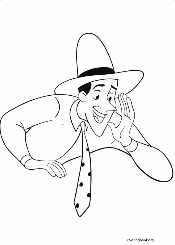 Curious George coloring page (016)