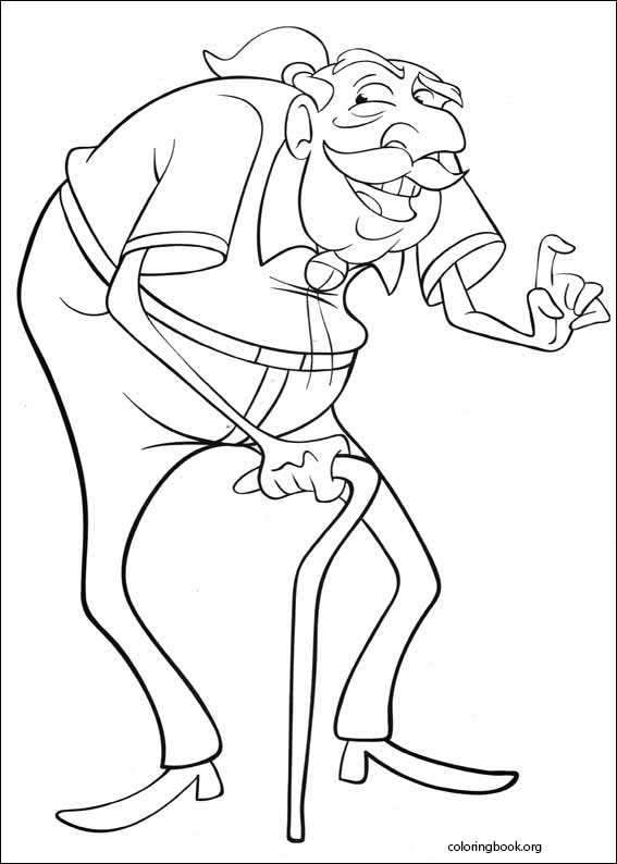 Curious George coloring page (018)