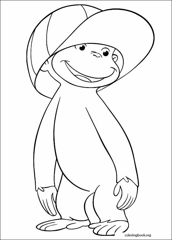 Curious George coloring page (023)