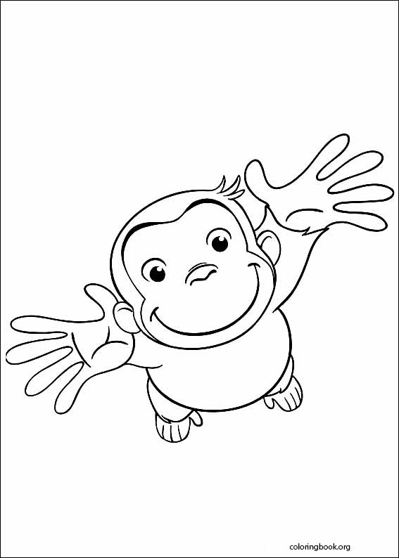 Curious George coloring page (032)