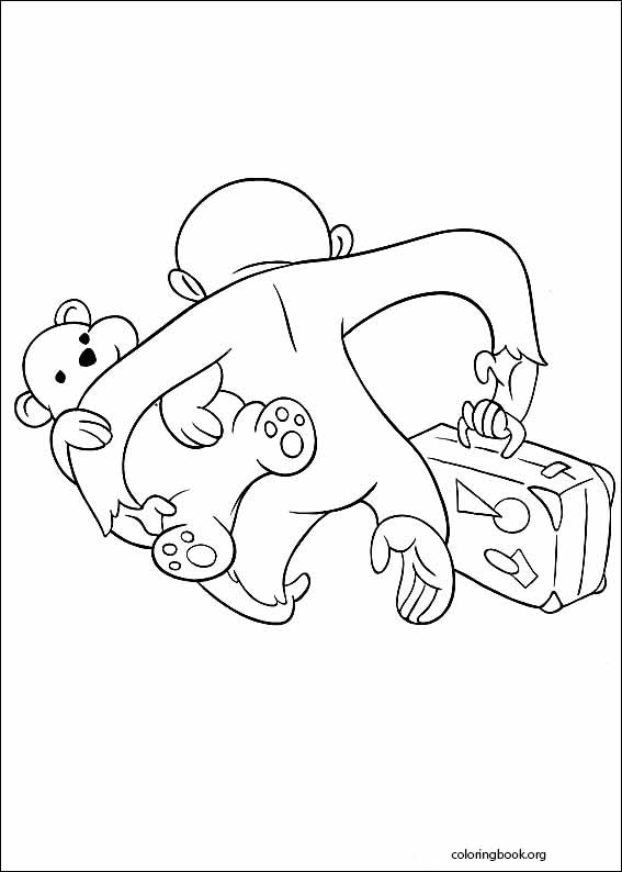 Curious George coloring page (033)