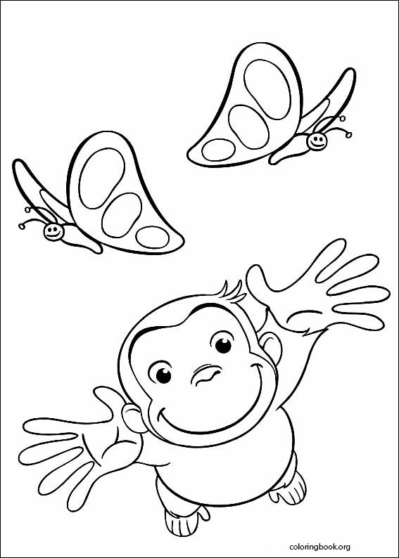 Curious George coloring page (036)