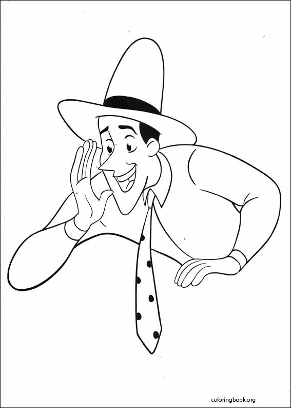 Curious George coloring page (044)