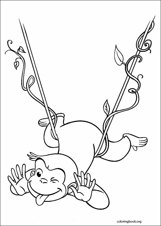 Curious George coloring page (047)