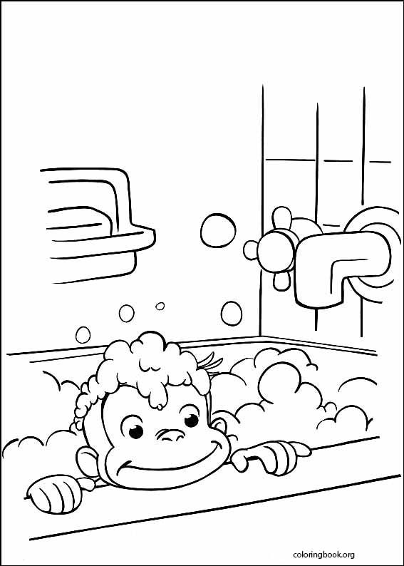 Curious George coloring page (053)