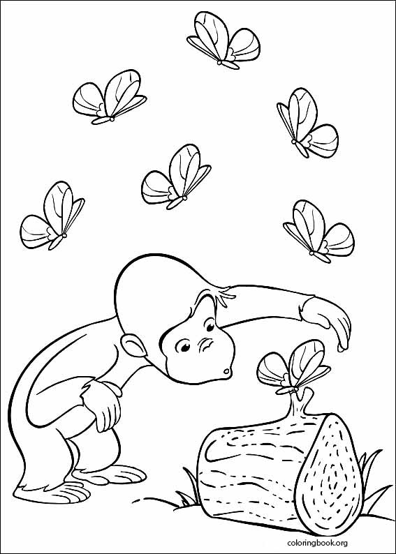 Curious George coloring page (056)