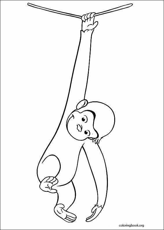 Curious George coloring page (057)